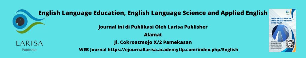 Logo English Language Education, English Language Science and Applied English